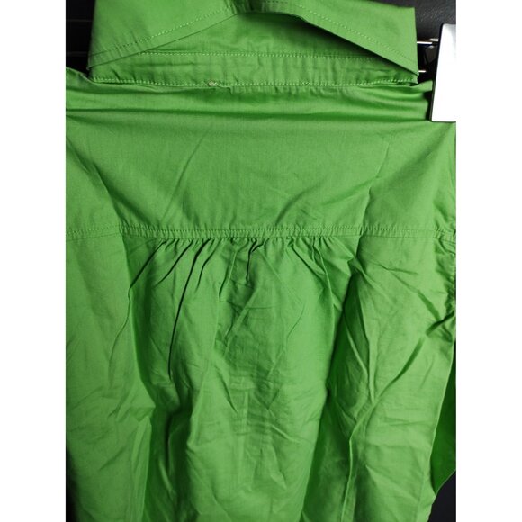 LOFT Green Sleeveless Pullover Blouse Women’s Size M Lightweight Chic Top NWT - Picture 5 of 7